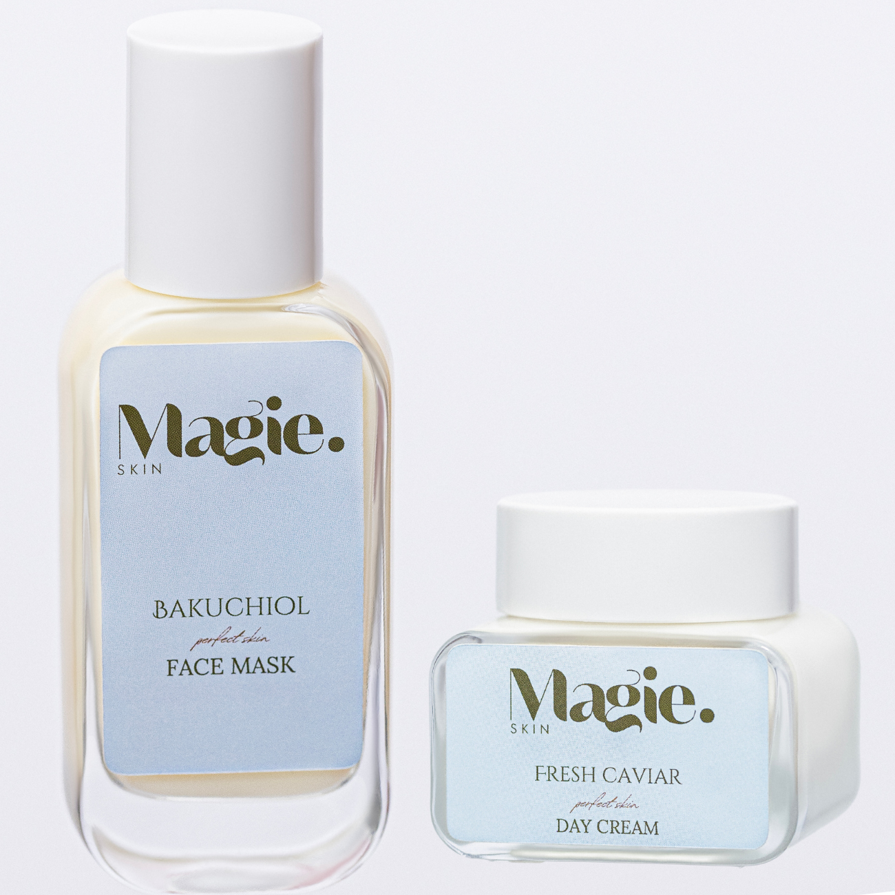 Bakuchiol Face Mask & Caviar Day Cream Set - MAGIE SKIN